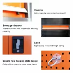 heavy duty tool cabinet detail