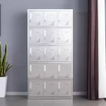 15-door stainless steel locker