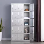 15-door stainless steel locker