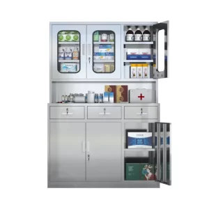 3-door stainless steel medicine cabinet