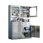 3-door stainless steel medicine cabinet