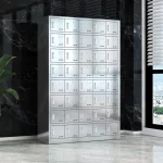 40-door stainless steel plate cabinet