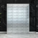 40-door stainless steel plate cabinet