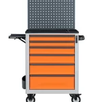 6 drawer tool cabinet trolley