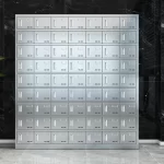 63-door stainless steel plate cabinet