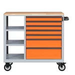 7 drawer tool cabinet trolley