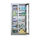 glass stainless steel medicine cabinet